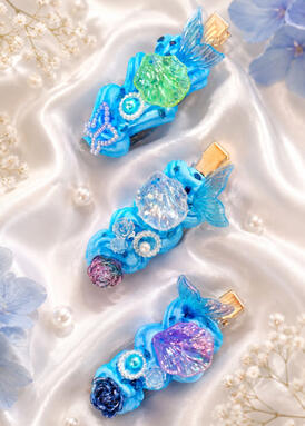 Hair Clip - HC002 [Sea]